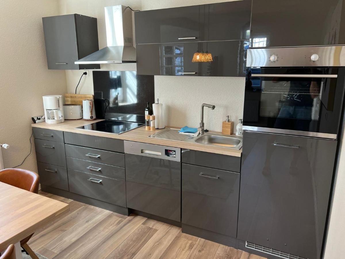 Ferienwohnung Burgsitz Spangenberg Esterno foto