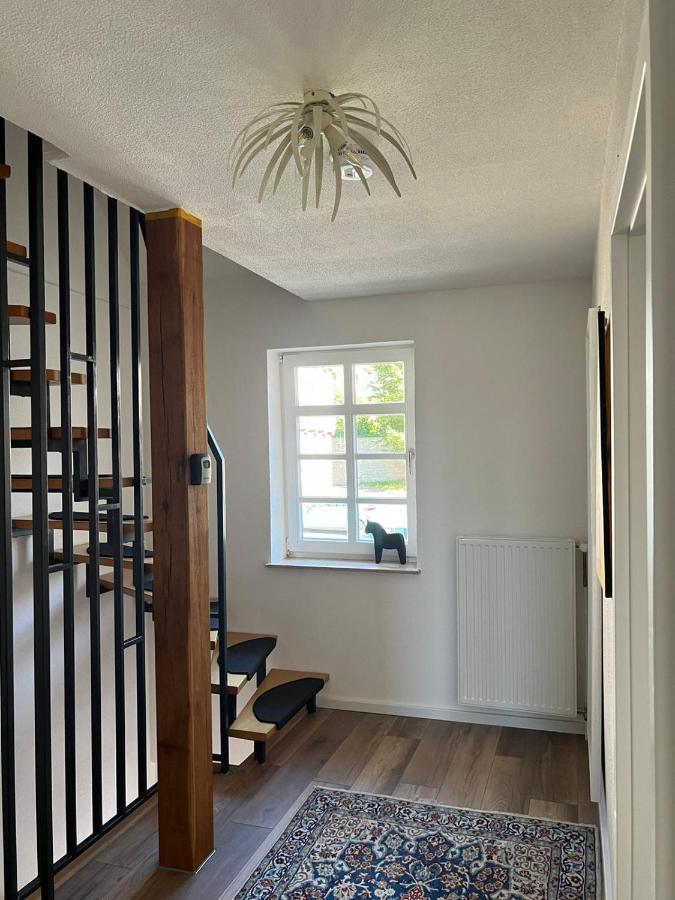 Ferienwohnung Burgsitz Spangenberg Esterno foto