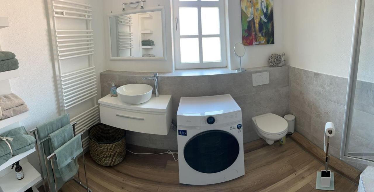 Ferienwohnung Burgsitz Spangenberg Esterno foto